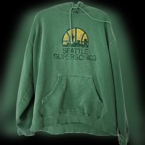 Men's Seattle Supersonics hoodie L